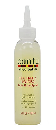 CANTU SHEA BUTTER TEA TREE & JOJOBA HAIR & SCALP OIL 6 FL OZ-180ML